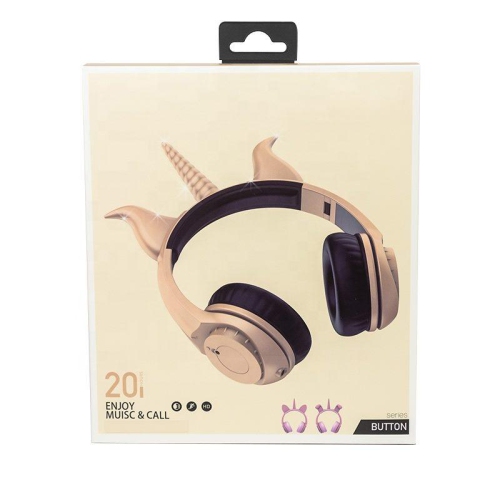 SAMA Kids light up cat ear Headset 3.5mm , Pink