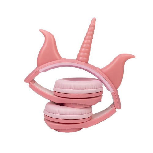 SAMA Kids light up cat ear Headset 3.5mm , Pink