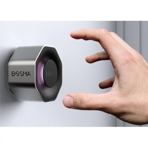 Bosma - Aegis Lock Smart Door Lock with Alert and Remote Control, Black