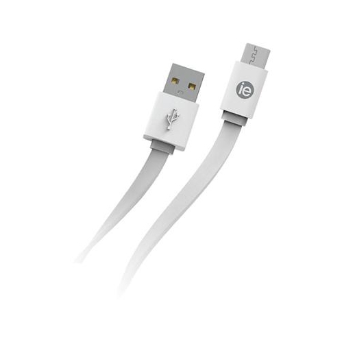 IESSENTIALS  - Charge & Sync Cable (USB-C/flat/4Ft/white)