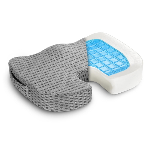 Buy Frido Ultimate Coccyx Seat Cushion with Cooling Effect & Memory Foam, Orthopedic Design for Tailbone & Lower Back Pain, Sciatica, Muscular  Stress