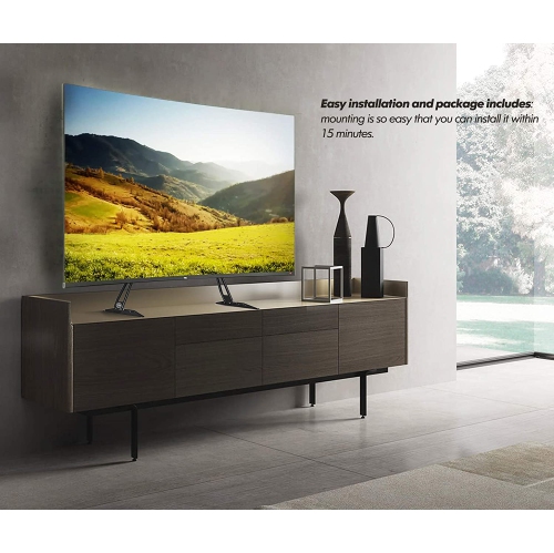 FITUEYES TV Leg for 32 to 60 inch Flat Screen TV Stand Base on Table , MAX VESA 600x400mm