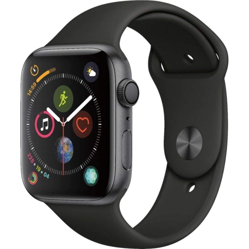 Apple Watch Series 4 44mm - 16GB - Space Gray + Black Band - GPS ONLY - Certified Refurbished by APPLE - Refurbished condition - Image 2