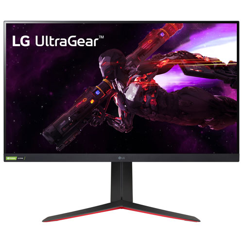 LG UltraGear 31.5" 1440p WQHD 165Hz 1ms GTG IPS LED FreeSync Gaming Monitor - Only at Best Buy