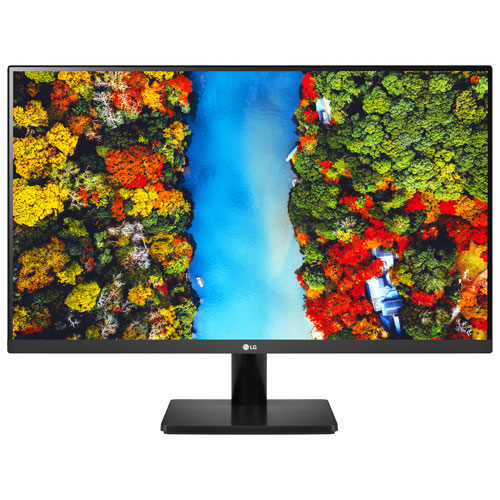 LG 27" FHD 75Hz 5ms GTG IPS LED FreeSync Gaming Monitor - Black - Only at Best Buy