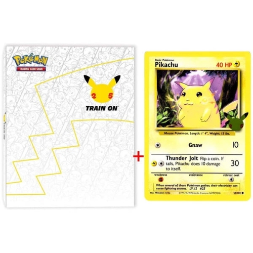JCC Pokémon : First Partner Collector’s Binder + Pikachu Jumbo Card [jeu de cartes, 2 joueurs]