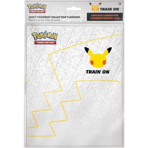JCC Pokémon : First Partner Collector’s Binder + Pikachu Jumbo Card [jeu de cartes, 2 joueurs]
