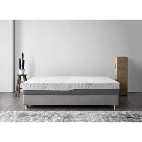 Rest Therapy 10 Inch Renew Bamboo Cool Gel Memory Foam Mattress
