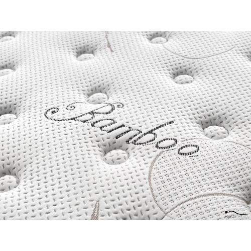 Matelas hybride à ressorts ensachés Bliss Bamboo 12&nbsp;po avec mousse à mémoire en gel frais de Rerest Therapy
