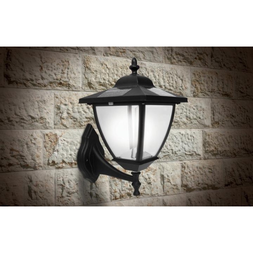 Classy Caps Black Aluminum Eleganté Solar Lamp SML556