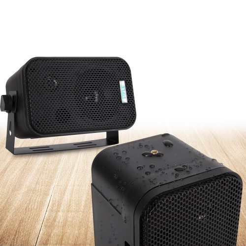 Haut-parleurs étanches intérieurs / extérieurs de 3,5 po PyleHome (PDWR30B)