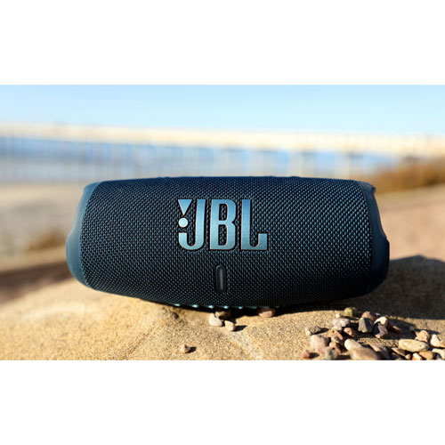 JBL Charge 5 Waterproof Bluetooth Wireless Speaker - Blue | Best