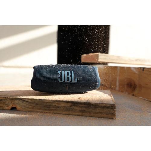 JBL Charge 5 Waterproof Bluetooth Wireless Speaker - Blue