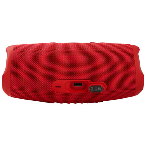 JBL Charge 5 Waterproof Bluetooth Wireless Speaker - Red