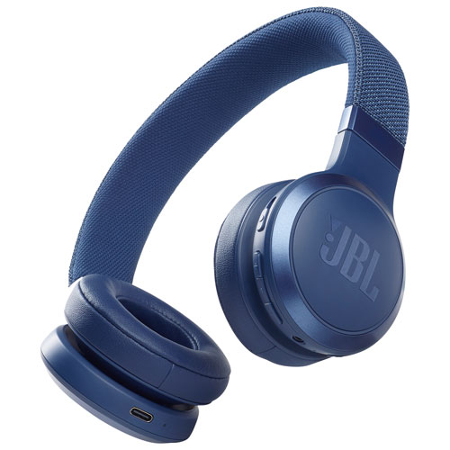 JBL Live 460NC On-Ear Noise Cancelling Bluetooth Headphones - Blue