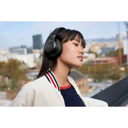 JBL Live 660NC Over-Ear Noise Cancelling Bluetooth Headphones - Black
