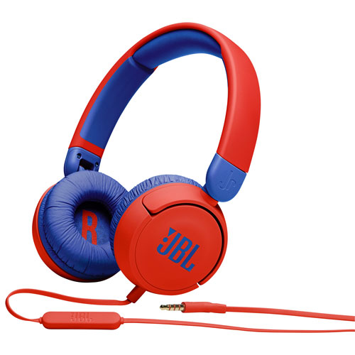 JBL Jr310 On-Ear Headphones - Red