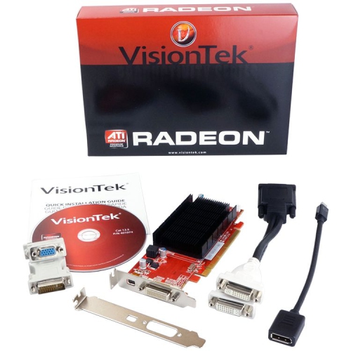Visiontek Radeon 6350 SFF 1GB DDR3 Video Card -