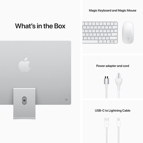 正規品直輸入】 iMac 24インチ M1 2021 シルバー 8GB/256GB Mac ...