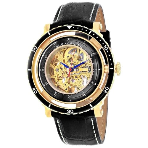 CHRISTIAN VAN SANT  Men's Dome Dial Watch - Cv0750 In Gold