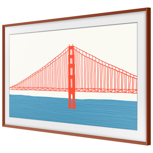 Cadre de 55 po de Samsung pour téléviseur Le Cadre - Terre cuite