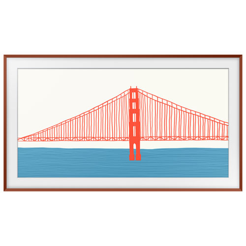 Cadre de 55 po de Samsung pour téléviseur Le Cadre - Terre cuite