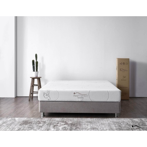 Rest Therapy 8 Inch Serenity Bamboo Memory Foam Mattress