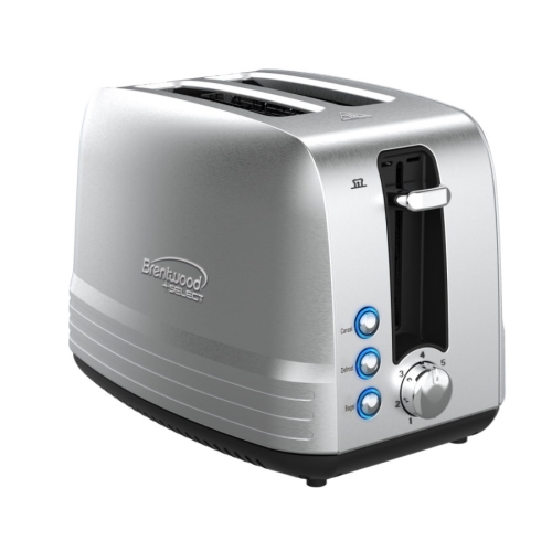 Brentwood Stainless Steel 2-Slice Toaster