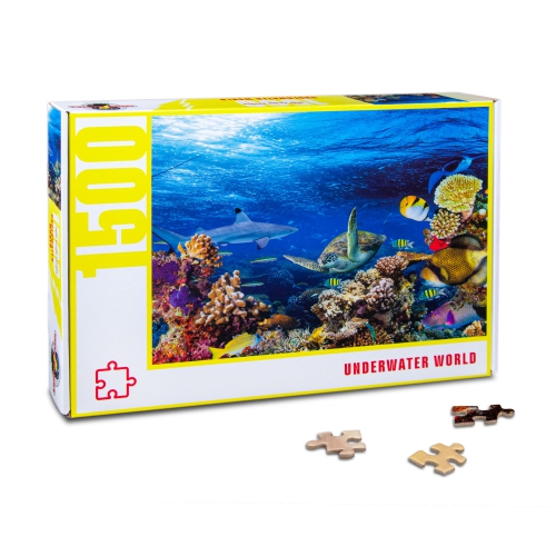 MIND GAMES  Underwater World 1500 Pieces Jigsaw Puzzle