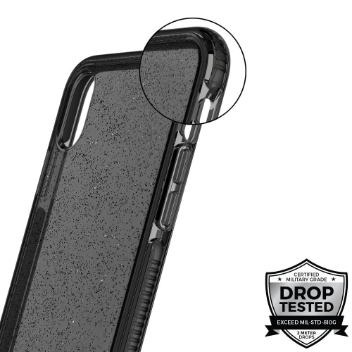 Prodigee Super Star Case for iPhone X/Xs, Smoke