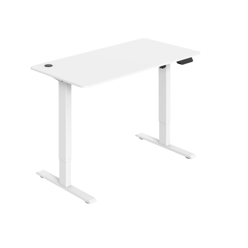 BOOST INDUSTRIES  Fs-Od47Mii-Wh Floor Standing Motorized Height Adjustable Office Desk (White) Great desk- great value!