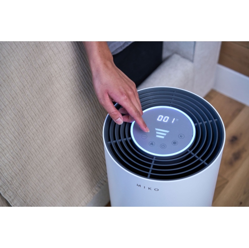 Purificateur d'air MIKO pour la maison 970Sqft Filtre médical véritable HEPA de grade H13 pour l'asthme, les virus, la fumée et les allergies, 25db