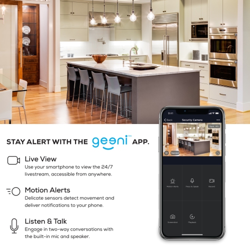 Geeni HD 1080P Smart Wi-Fi Security Camera