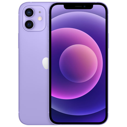 Rogers iPhone 12 128GB - Purple - Monthly Financing