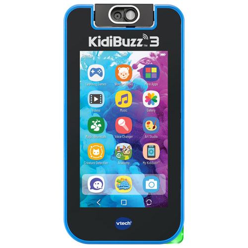 VTech KidiBuzz 3 Smart Device - Black - English