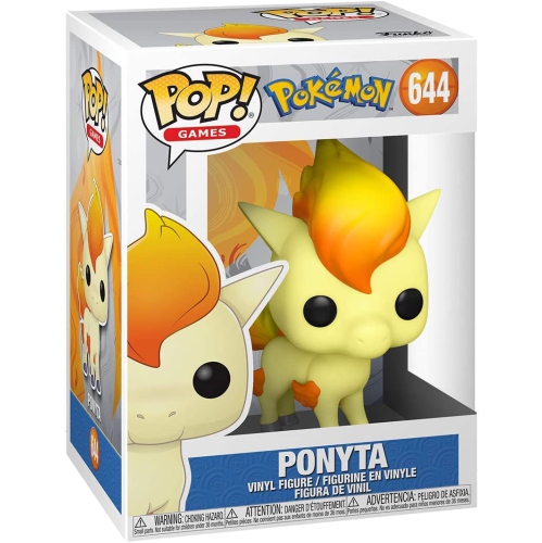 Pop Games Pokemon 3.75 Inch Action Figure - Ponyta #644