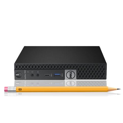 Dell OptiPlex 7050 Micro Desktop - Intel Core i5-7500T, 16GB Memory, 256GB SSD, Win 10 Pro by DELL - Refurbished condition - Image 5