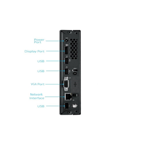 Lenovo ThinkCentre M93 Tiny Desktop - Intel Core i5-4570T, 8GB Memory, 240GB SSD, Win 10 Pro by LENOVO - Refurbished condition - Image 4
