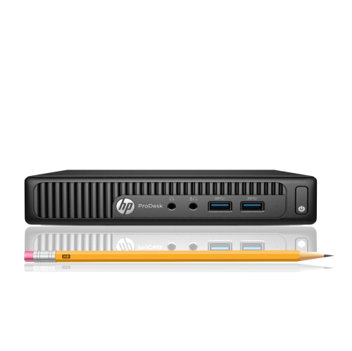 HP ProDesk 600 G2 Mini Desktop - Intel Core i5-6500T, 16GB Memory, 256GB SSD, Win 10 Pro by HP - Refurbished condition - Image 2