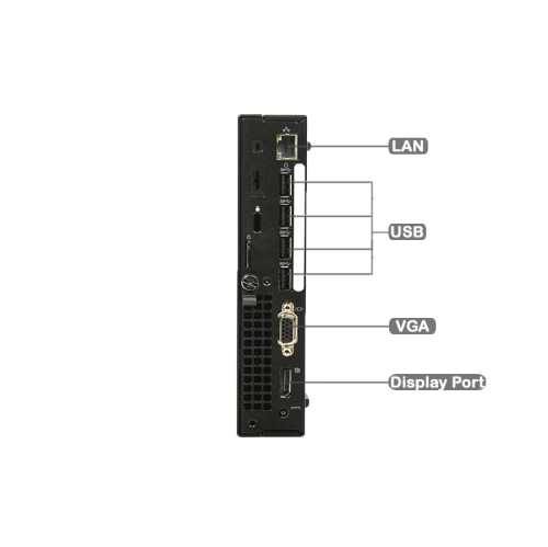 Remis à neuf: DELL 9020 MICRO Intel Core i5-4590T 2.00 GHz, 8GB, 500GB SSD, Win 10 Pro