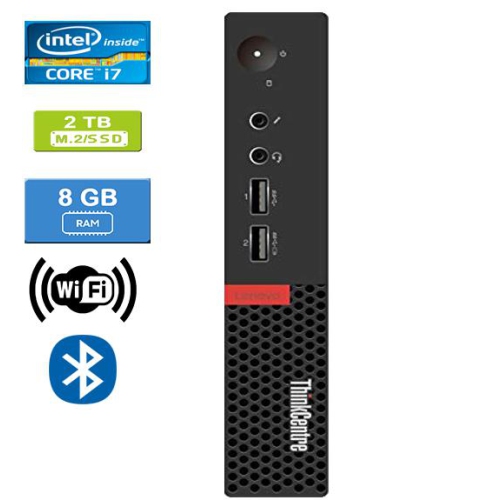 Refurbished - LENOVO M910 TINY Intel Core i7-6700T 2.80 GHz, 8GB, M.2/2TB SSD, Win 10 Pro