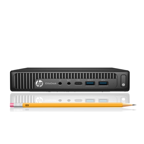 HP EliteDesk 800 G2 Mini Desktop - Intel Core i5-6500T, 8GB Memory, 512GB SSD, Win 10 Pro by HP - Refurbished condition - Image 5