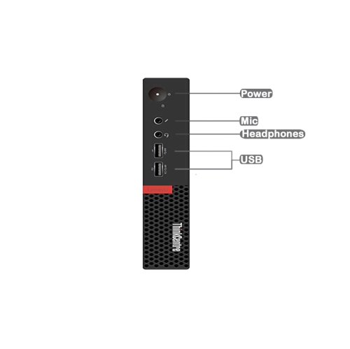 Refurbished - LENOVO M910q TINY Intel Core i5-6500T 2.50 GHz, 8GB, 256GB SSD, Win 10 Home