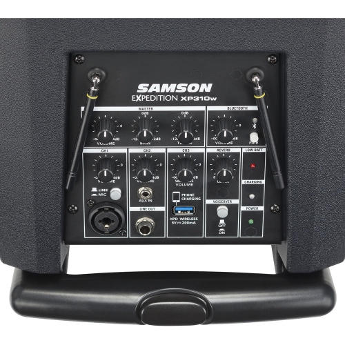 Samson Expedition 10 Inch Battery Powered Loudspeaker with Wireless Mic