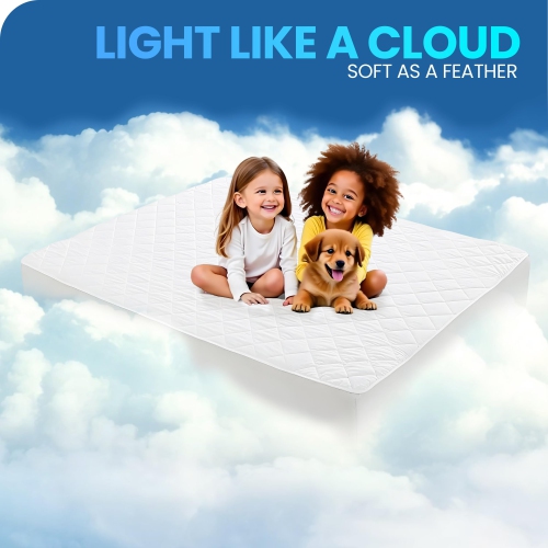 Canadian Linen Fitted Mattress Pad 78"x80"x12" Fill Quilted Mattress Cover Noiseless Soft Quilted Deep Pocket Washable Non Slip Protector Topper, King