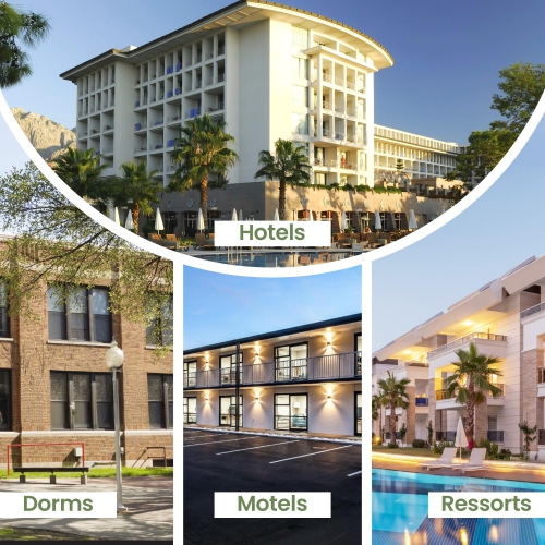 Canadian Linen Bamboo Mattress Pad 54"x80"x18" Fitted Soft Breathable Viscose Bedding Fabric Waterproof Noiseless Non Slip Deep Pocket Protector, Full