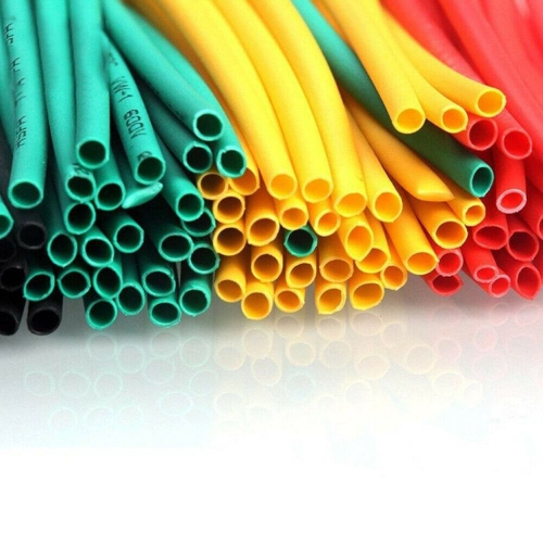 164pcs Polyolefin 2:1 Heat Shrink Tubing Tube Sleeving Wrap Wire Kit Cable