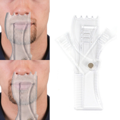 Beard Apron, Beard Trimming Catcher Cape For Men Shaving & Hair Comb, Waterproof Non-Stick Hair Catcher Grooming Cloth With 2 Suction Cups (White)