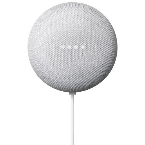 Google Nest Mini (2nd Gen) Smart Speaker - Chalk - OPEN BOX | Best