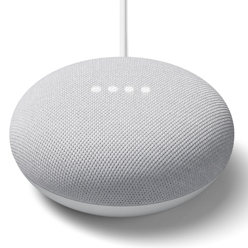 Google Nest Mini (2nd Gen) Smart Speaker - Chalk - OPEN BOX | Best
